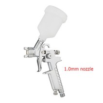 도색 부스 도장 스프레이 RONG. 터치 건 자동차 Refinish 1.0mm 125cc 표면 수리 그림 미니 에어, 01 1.0mm