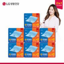 엘지생활건강 테크 한장빨래 듀얼파워 시트세제 7팩(총 105매), 단품