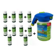 꽃잔디 인조잔디시공 테라스 플랜트월 베란다 마당 주차장 옥상 인조잔디 매트 15, 10pcs x 1 분무기