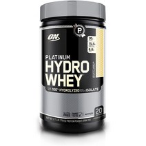 Optimum Nutrition 옵티멈 뉴트리션 플래티넘 하이드로 웨이 프로틴 파우더 벨로시티 바닐라 1.75LB(794g), 1개
