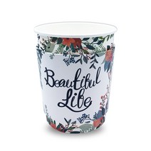 투고팩 플라워 에어 컵홀더 100p + 종이컵 300ml (10온스) 100p, 1세트