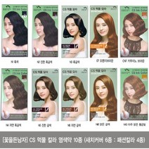 Gb591851_꽃을든남자 CS 먹물 칼라 염색약 10종 택1 새치커버 c/n : Jun01Ea, 1, 부비네쿠팡점 07오렌지브라운
