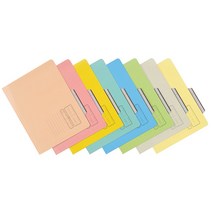 문화산업 문서 보관 화일 F193-7 10입 서류철 서류 정리 파일철, 노랑색, 개