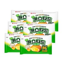롯데 인간사료 스낵바 탕비실 원조맛 카스타드230g 6개 사무실다과 홈파티, 30개