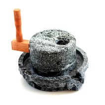 소형 맷돌 콩국수 콩비지 두부 만들기 어린이 체험, 장식용 맷돌