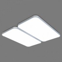 20평대 아파트 직사각 LED 거실 2+2 100W 주광색 빛번짐 방등 화이트 백색 안방 원룸