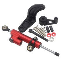 스케이트 롱 보드 듀얼트론 울트라 2 및 리미티드용 전기 스쿠터 스태빌라이저 댐퍼 장착, 02. Red Set