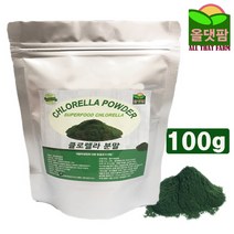 클로렐라 100g 클로렐라가루 클로렐라분말 엽록소, 단일 수량