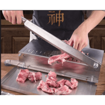 반자동 수동 골절기 냉동 고기 치킨 족발 뼈 절단, 22.4cm