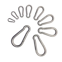 리우툴 스텐 비너 카라비너 푸쉬형 연결고리, 스텐비너10mm