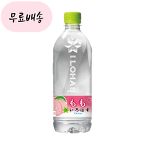 이로하스 천연수 복숭아맛 일본 과일물, 1개