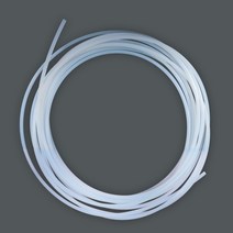 불투명 테프론튜브 호스 PTFE0406 길이10m (내경4mm 외경6mm)