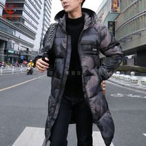 셀럽당 남자 코트 겨울 미디엄 롱 도톰 패딩 재킷 남성 코트