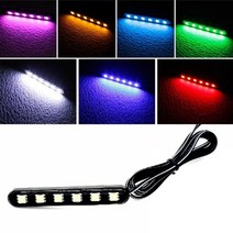 [K020] 오토바이 6 LED 싸이키 파박이 / 개당판매, 핑크