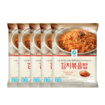 대상 청정원 김치볶음밥 400g(2인분) 5개입, 김치볶음밥 400g 5개입, 5개, 400g