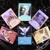 Lo Scarabeo Pre-Raphaelite Tarot Bright 78-카드 데크 더 지침을 가져다 줄 것이다 당신의 생활 점술 게임 장난감 재산, [16] Messages Angels