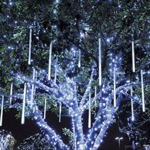 LED 양면 스노우폴 흐르는 LED 스노우펄 LED스노우풀, 60cm