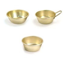 국산 꼬치오뎅 꼬치어묵 앞접시 그릇 양은 막사발 막걸리잔 12 x 5cm, 막걸리잔소12x5cm