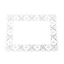 식탁 테이블 세팅지 도일리페이퍼 사각 30 x 40 cm, 랜덤발송, 200개