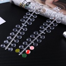 보색대비 페인트 10 16 20 색상환 rgb 색상표 nail art polish 젤, 하얀