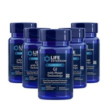 Life Extension Florassist GI 라이프익스텐션 플로라시스트 GI 리퀴드 베지캡 30 ct 1팩, 5팩