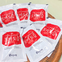 건강한잔 유기농 토마토즙 착즙주스 120ml, 20포