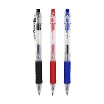 [문구조아] 동아 QKNOCK 큐노크 0.4mm 필기구 볼펜 검정, 4개