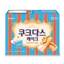 크라운제과 쿠크다스 케이크 77g, 1개