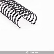 2대1 와이어링 32mm 40EA 제본 소모품 과제 교재 제본 제본소모품 와이어링 스풀 링 과제, 실버