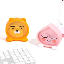 카카오프렌즈 저소음 탁상시계 / 시계 아날로그시계 알람시계 인테리어시계 탁상용시계 아날로그탁상시계 미니시계 아이방시계 예쁜시계 숫자시계 미니 탁상시계 탁상알람시계 예쁜 탁상시계, 라이언(7648)