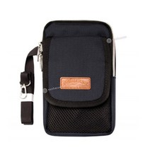 스타렉슨 블랙 파우치 ST-7202 보조가방 공구파우치, 1개