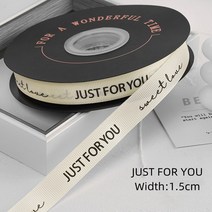 5/10M 새틴 Grosgrain 리본 바느질 크리스마스 장식 테이프 DIY 보우 선물 포장 봉제 공예 액세서리 재료, 03 off white 1.5cm_01 5meters