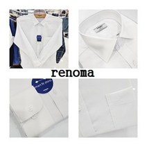 레노마셔츠 긴소매/P40 트윌 스판 솔리드/옴므 일반핏 와이셔츠 RZRSGP003 -A