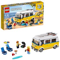 LEGO Creator 3in1 Sunshine Surfer Van 31079 조립 키트(379개)(제조업체에서 생산 중단)