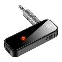 Bluetooth 5.0 Adapter 3.5Mm Jack Aux Receiver 2 In 1 Wireless Transmitter And Streaming For TV PC, 한개옵션0