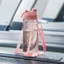 2200ml 대용량 물병 피트니스 자전거 컵 여름 냉수 저그 스포츠 물병, pink