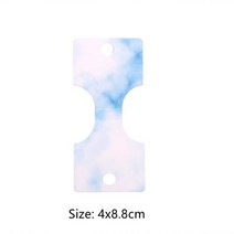 보관함 보석함 단상자 틴케이스 자개 원목 시계 주얼리 악세사리 대리석 귀걸이 보석 디스플레이 카드 골판지 판지 50 개 목걸이 스탠드 포장 용품 소기업용 도매, 1 Blue