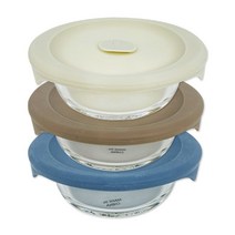 락앤락 바로한끼 밥용기 355ml 3개 세트 LLG503S3