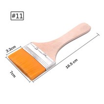 페인트 브러시 빅 영역 유화 얼룩 바니시 접착제 홈 칩 청소 도구