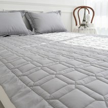 (주)이솔홈 이솔홈 제니스 오가닉 고밀도 순면 카페트 침대패드 Q, 단품