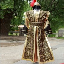 점사복 장군 갑옷 무대 공연 병사 사극 연극 의상, 180 h세트