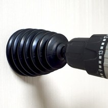 전동 드릴 분진 먼지 방지 커버 분진커버 더스트컵, 블랙