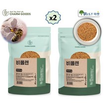 벌화분 먹는화분 비폴렌 꿀 벌 생 화분 가루 스페인산 효능 500g 선택구성, 2팩
