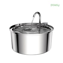 파우시 고양이 강아지 자동급수기 정수기 3.2L, 1개