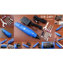 lofty 100-240V 충전식 전기 드릴 그라인더 밀 폴란드어 조각 가죽 공예 도구-Edger Creaser 그루버 Beveler 펀치