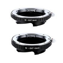 K&F Concept 렌즈 마운트 어댑터 KF-MM810 (라이카 M마운트 접사 링 세트) 8mm 10mm