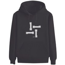 키밍 number 1 후드티 긴팔티 면 학생 커플 단체 제작