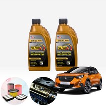 푸조 2008 1.6 (9H06) BEX 수입차용 합성엔진오일 필터세트 ONL-011, 5w30 4통+필터포함, 0