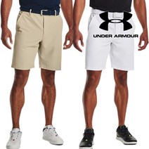 언더아머 UA 남자골프웨어 깔끔한 남성 쇼츠 2컬러, 32, 베이지