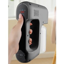 농약분무기 농약살포기 충전식 분무기 전기 ulv 라이트 휴대용 fogger 기계 헤어 nanos 미스트 기계 에어로졸 미스트 트리거 사무실 48, 검은색